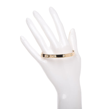 Cartier 18K Yellow Gold 10 Diamond LOVE Bracelet 18 2 of 6
