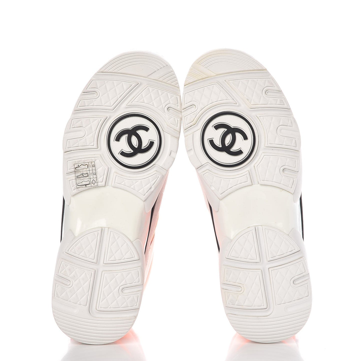 Suede Calfskin Lambskin Neoprene High Top CC Sneakers 37 White Fluo Orange