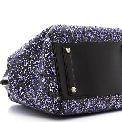 Louis Vuitton Sequin Monogram Sunshine Express North South Purple 9 of 15