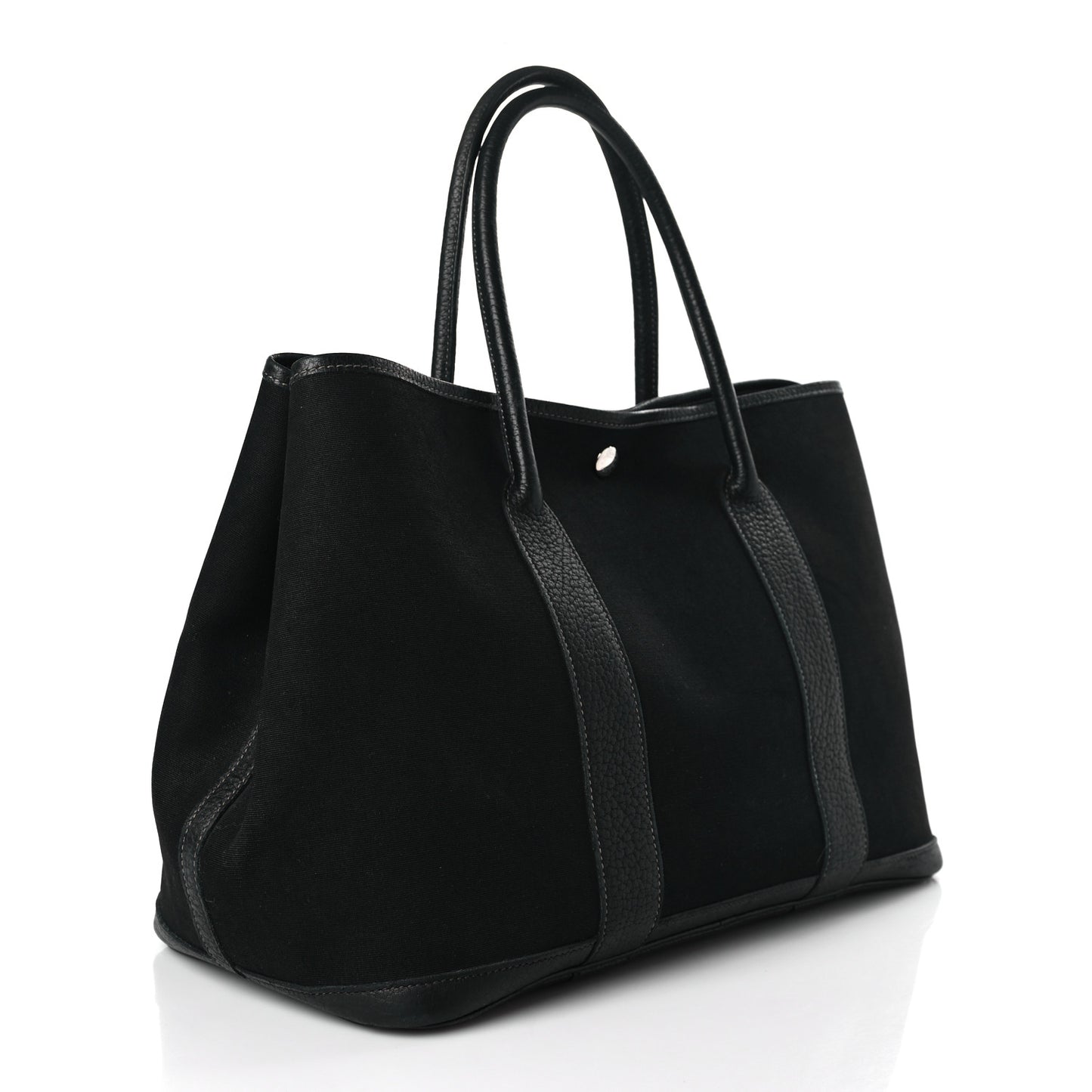 Toile Buffle Skipper Garden Party Tote 36 MM Black