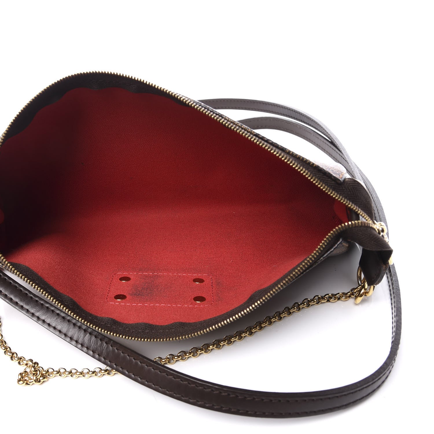 Louis Vuitton Damier Ebene Eva Clutch 4 of 9