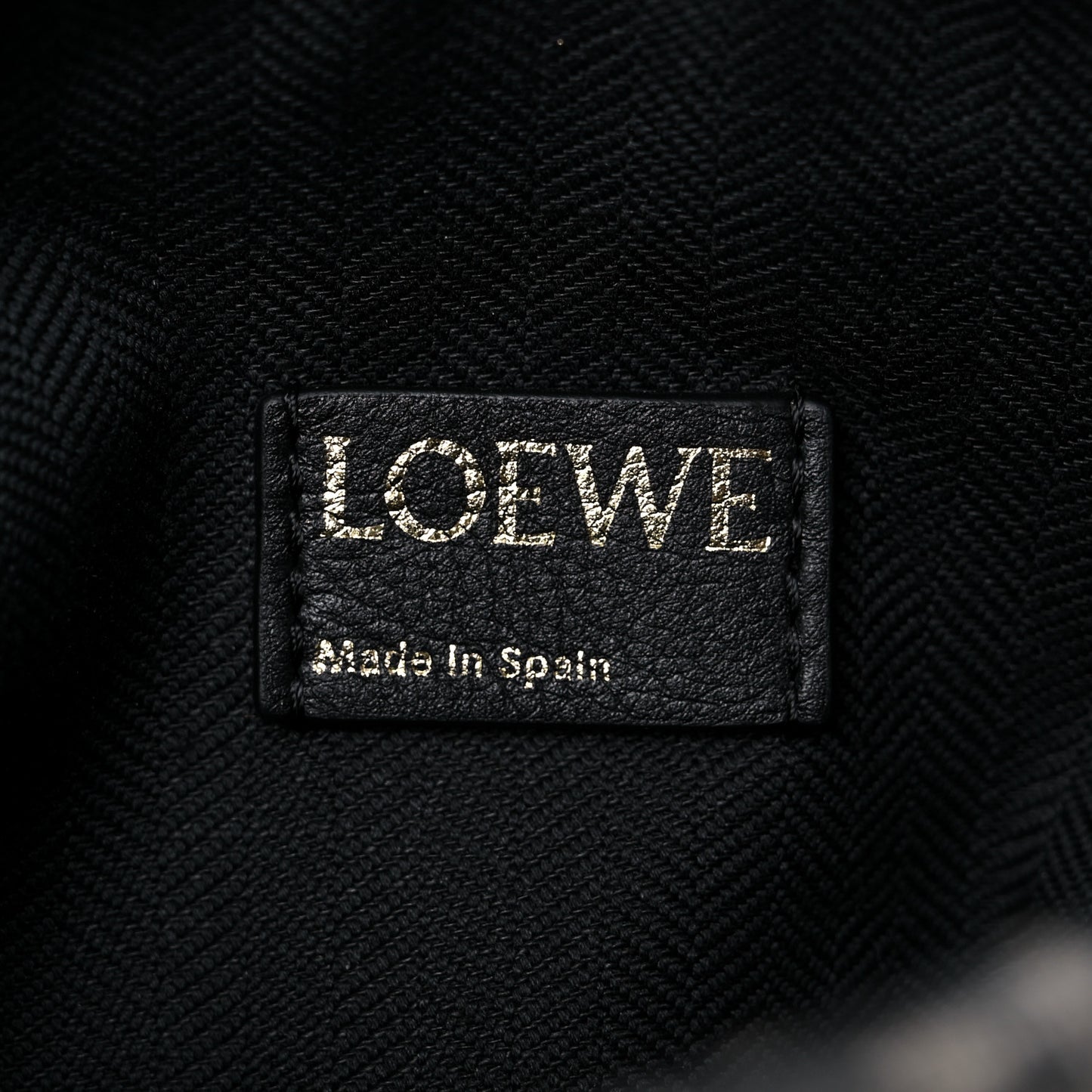 Jacquard Anagram Calfskin Small Cubi Bag Navy Black