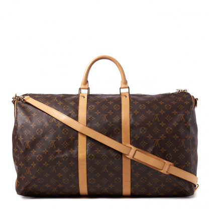 Louis Vuitton Monogram Keepall Bandouliere 55 1 of 9