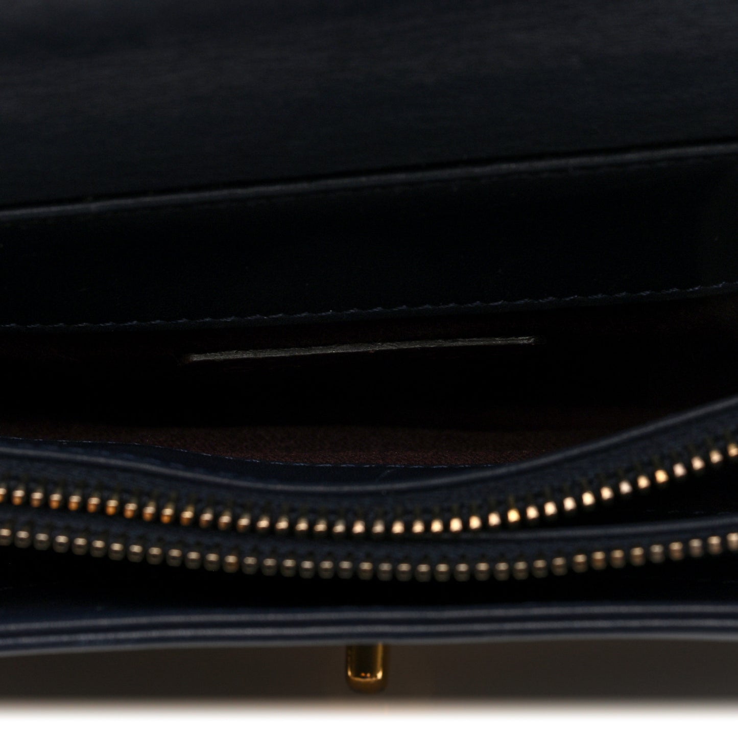 Lambskin Quilted Small Art Nouvelle Flap Bag Navy