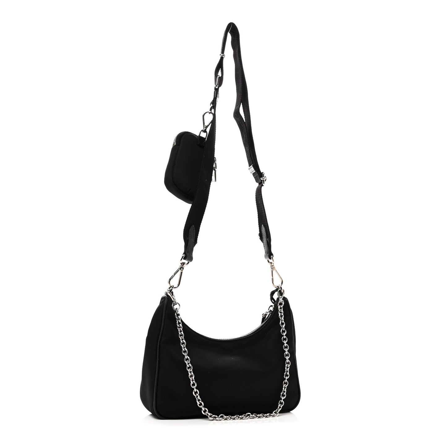 Nylon Re-Edition 2005 Shoulder Bag Black