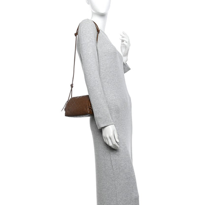 Bottega Veneta Nappa Intrecciato Mini Concert Pouch Noccio 2 of 10