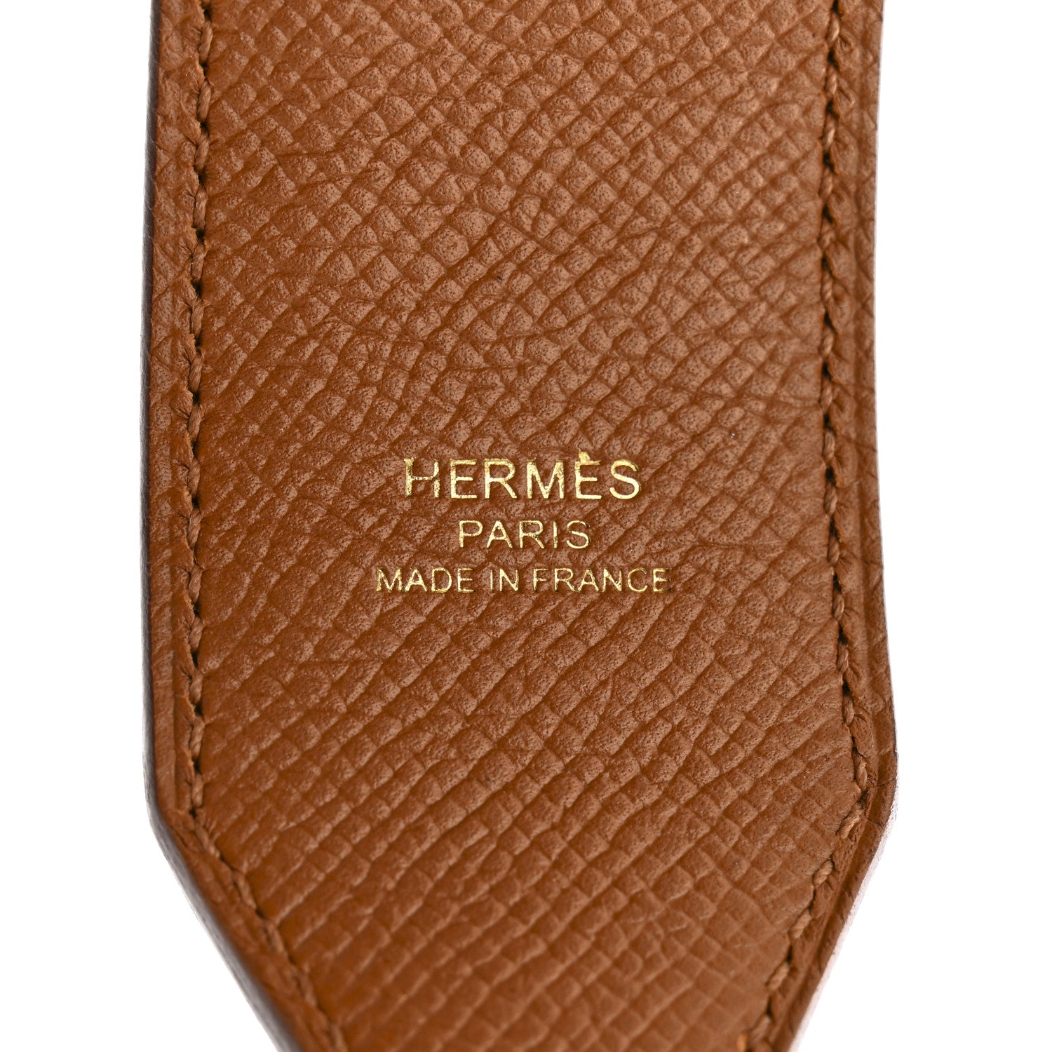 Hermes Epsom 40mm Tressage Shoulder Strap Black Craie Gold 4 of 4