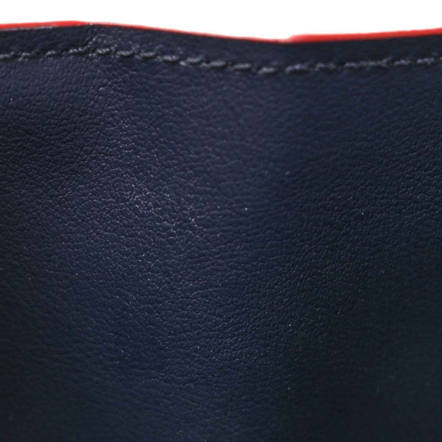 Empreinte Victorine Wallet Marine Rouge