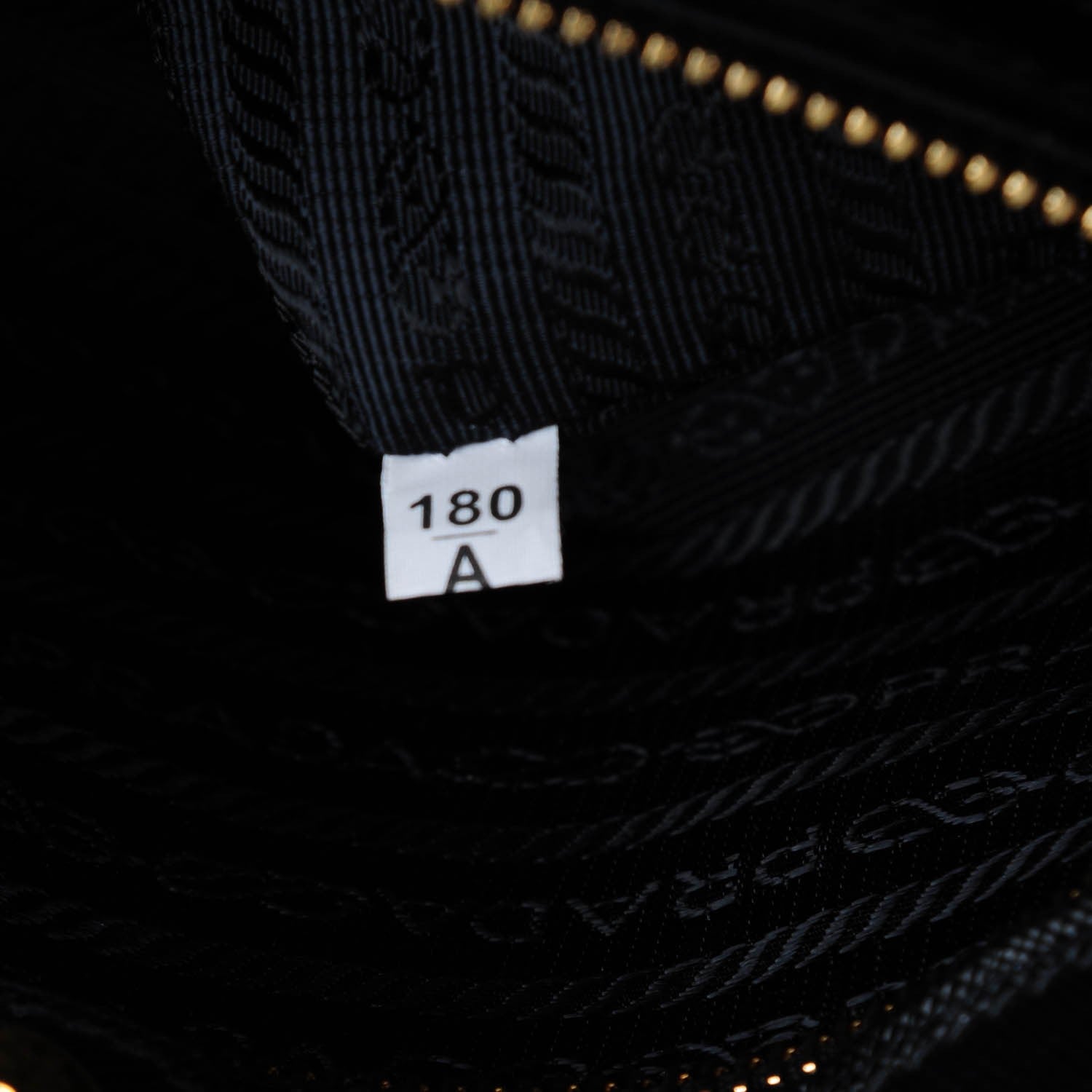 Prada Saffiano Lux Medium Bi-Color Tote Black Talco 8 of 8