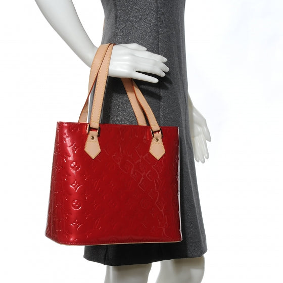 Louis Vuitton Vernis Houston Pomme D'Amour 2 of 7