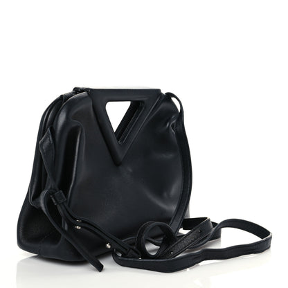 Bottega Veneta Calfskin Small The Point Triangle Bag Black 3 of 8