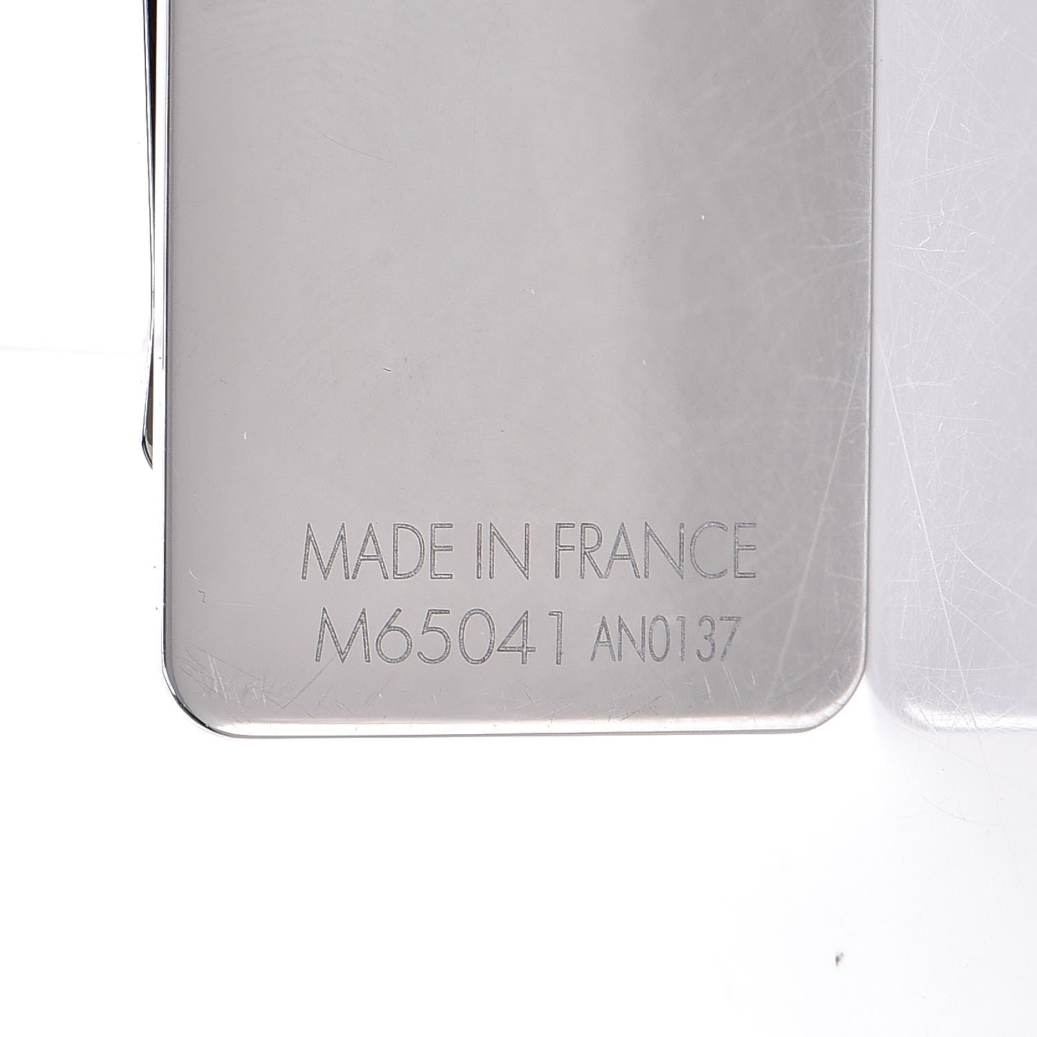Louis Vuitton Metal Champs Elysees Money Clip Silver 3 of 3