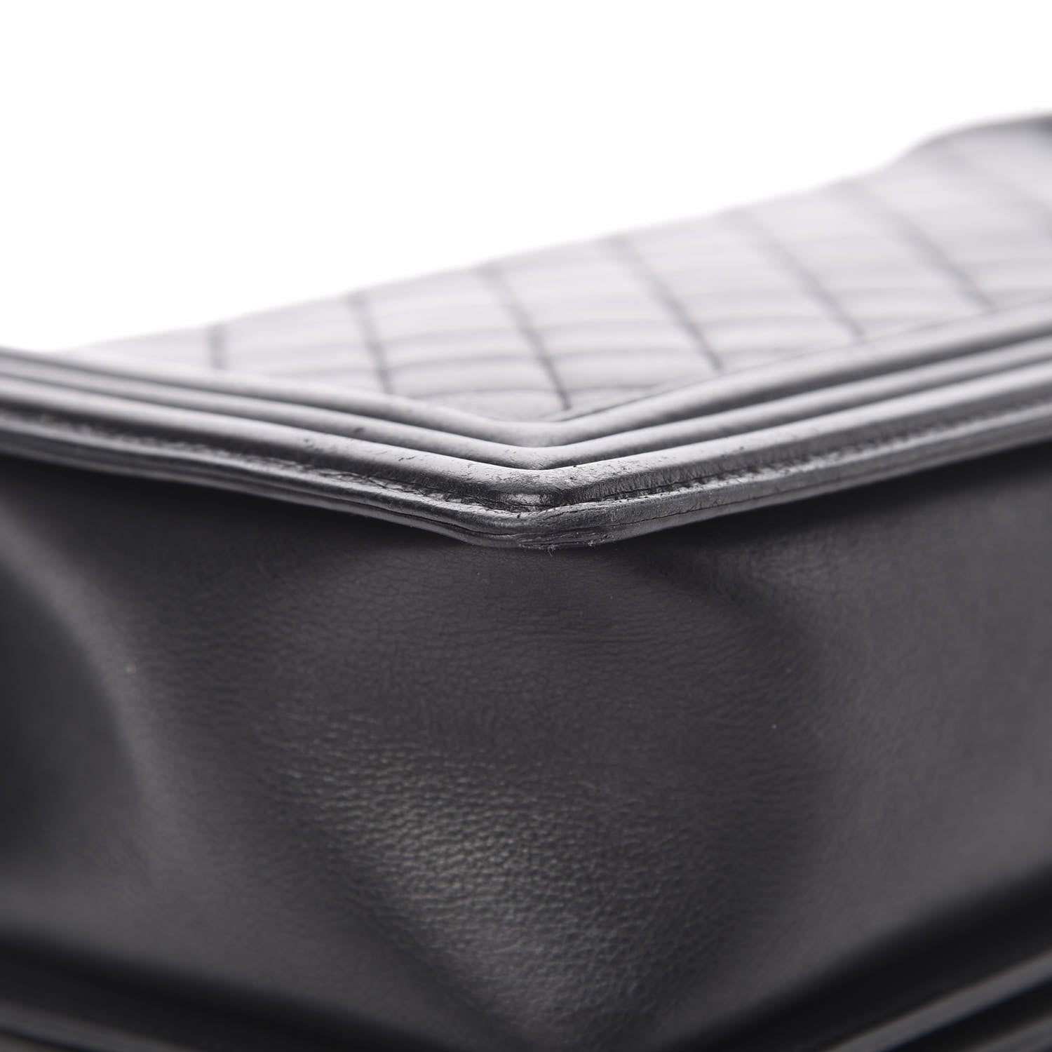 Chanel Calfskin Quilted New Medium Boy Flap Black 11 of 15