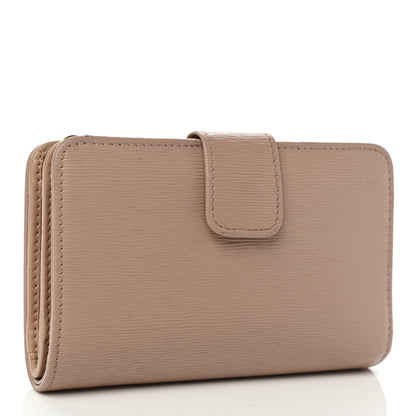 Prada Vitello Move Metal Zip Around Wallet Cammeo 3 of 10