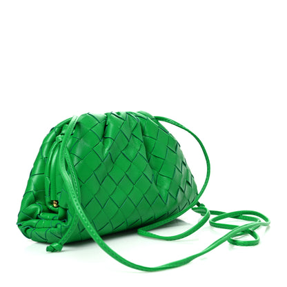 Bottega Veneta Nappa Intrecciato The Mini Pouch Parakeet 2 of 10