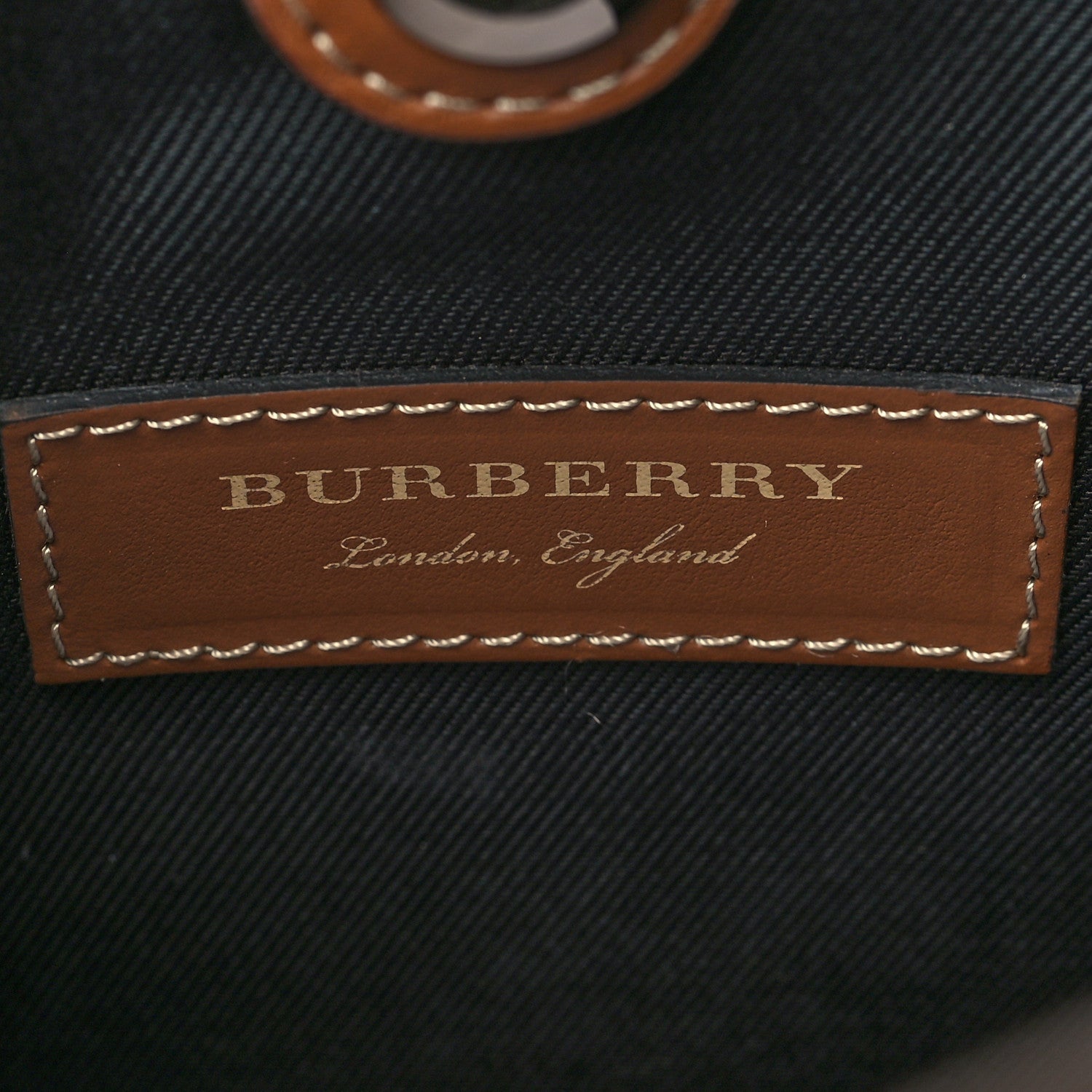 Burberry Horseferry Check Medium Ballingdon Tote Honey Tan 7 of 7