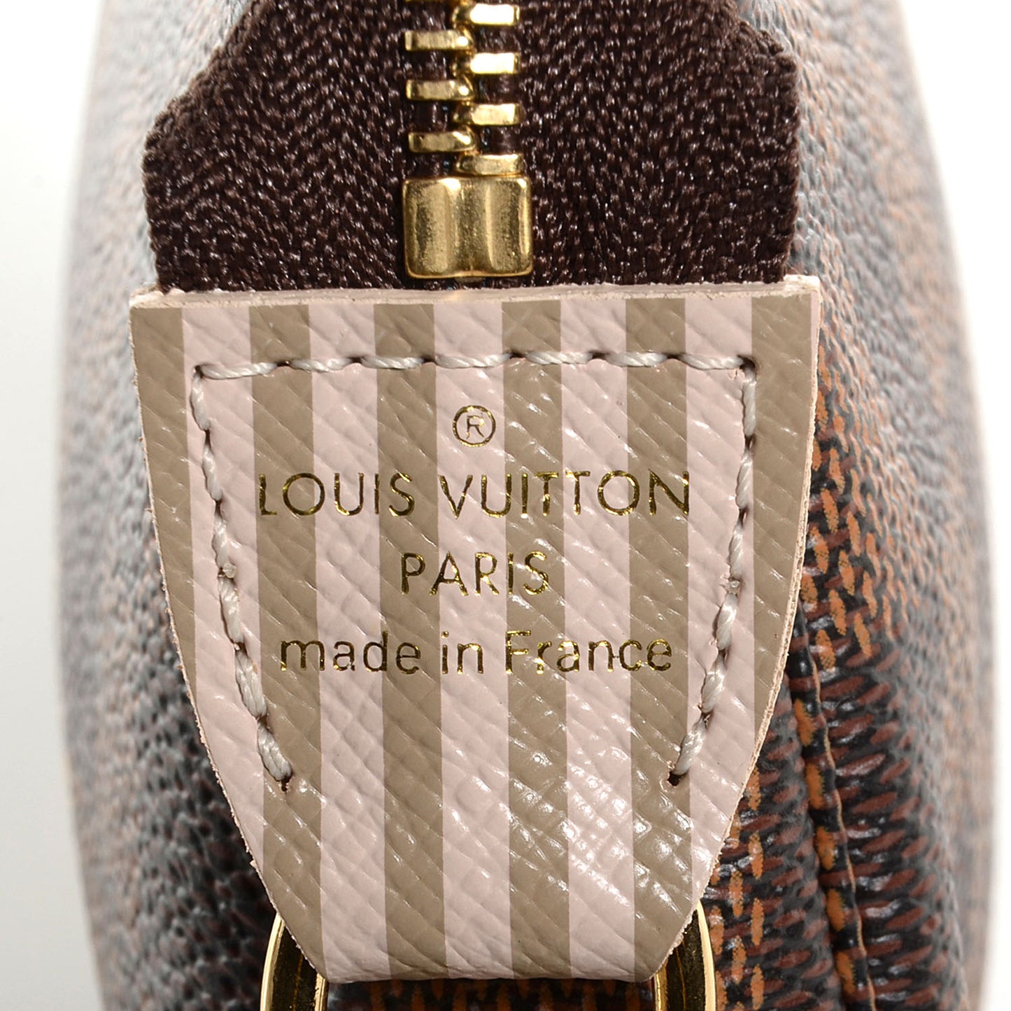 Damier Ebene Trunks and Locks Mini Pochette Accessories