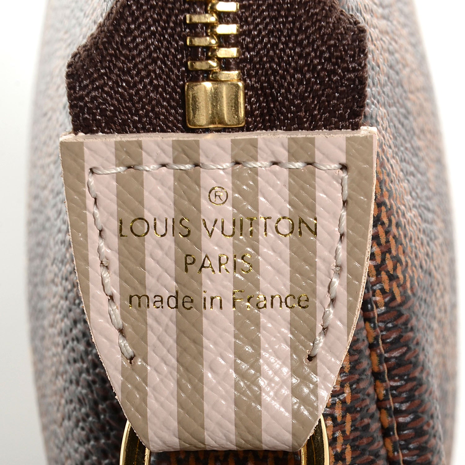 Louis Vuitton Damier Ebene Trunks and Locks Mini Pochette Accessories 7 of 8