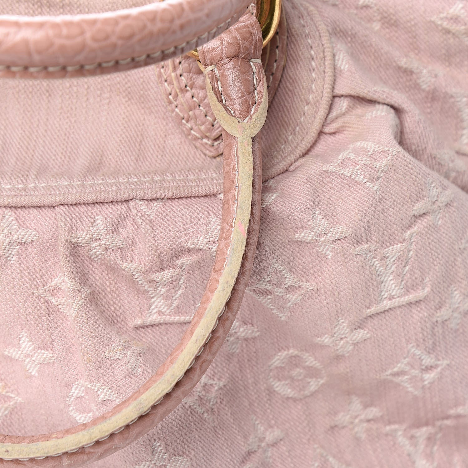 Louis Vuitton Denim Neo Cabby MM Rose 14 of 15