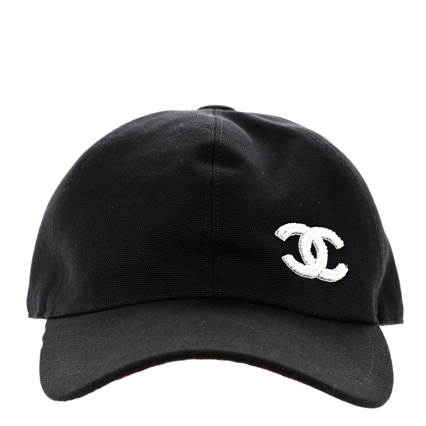 Cotton Beaded CC Cap Hat Black