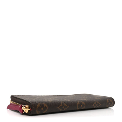 Louis Vuitton Monogram Clemence Wallet Fuchsia 4 of 6