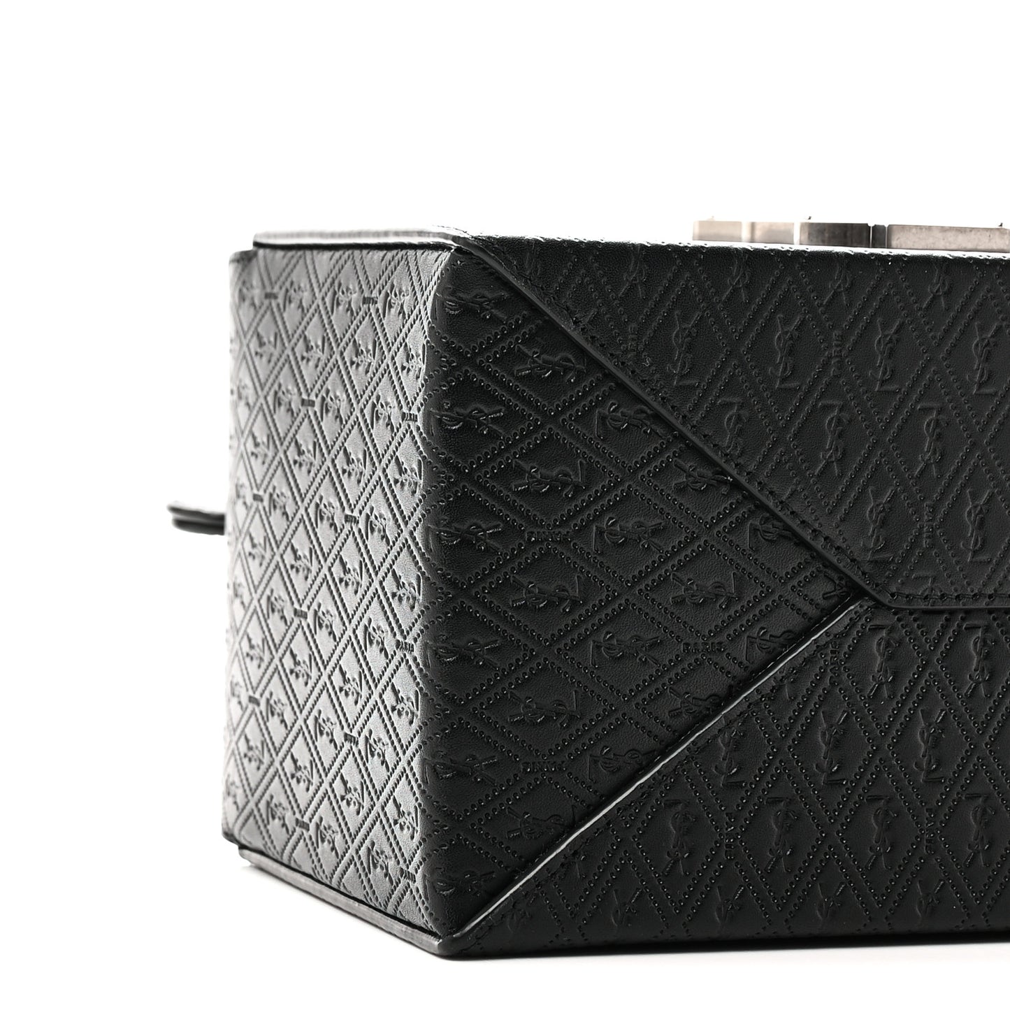 Calfskin Monogram Take Away Box Black