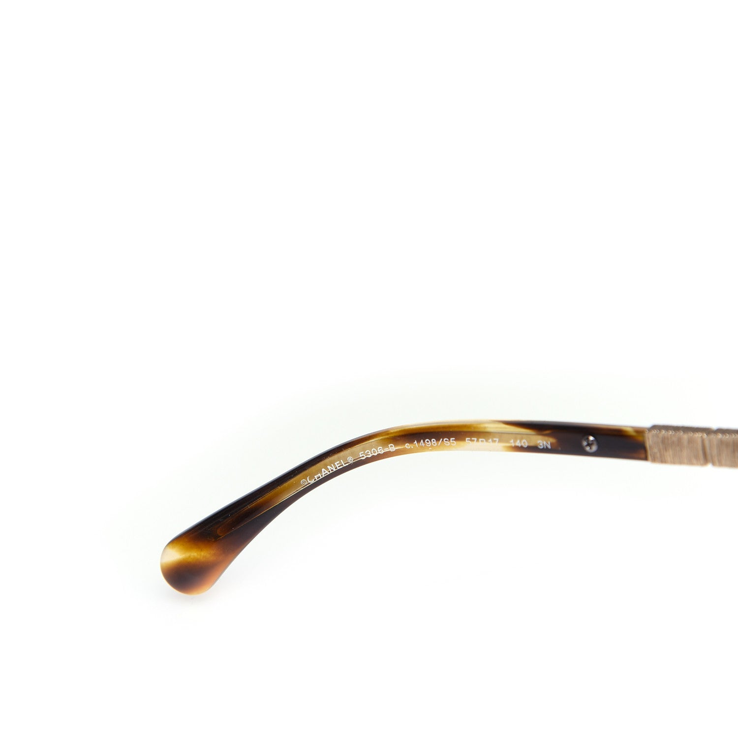Chanel Crystal CC Sunglasses 5306-B Tortoise 5 of 8