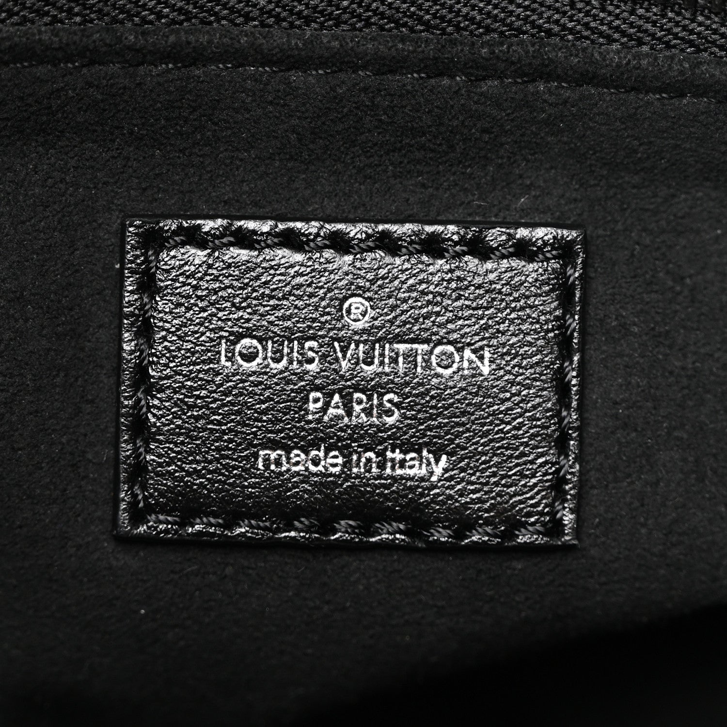 Louis Vuitton Lambskin CarryAll Vibe MM Black 7 of 10