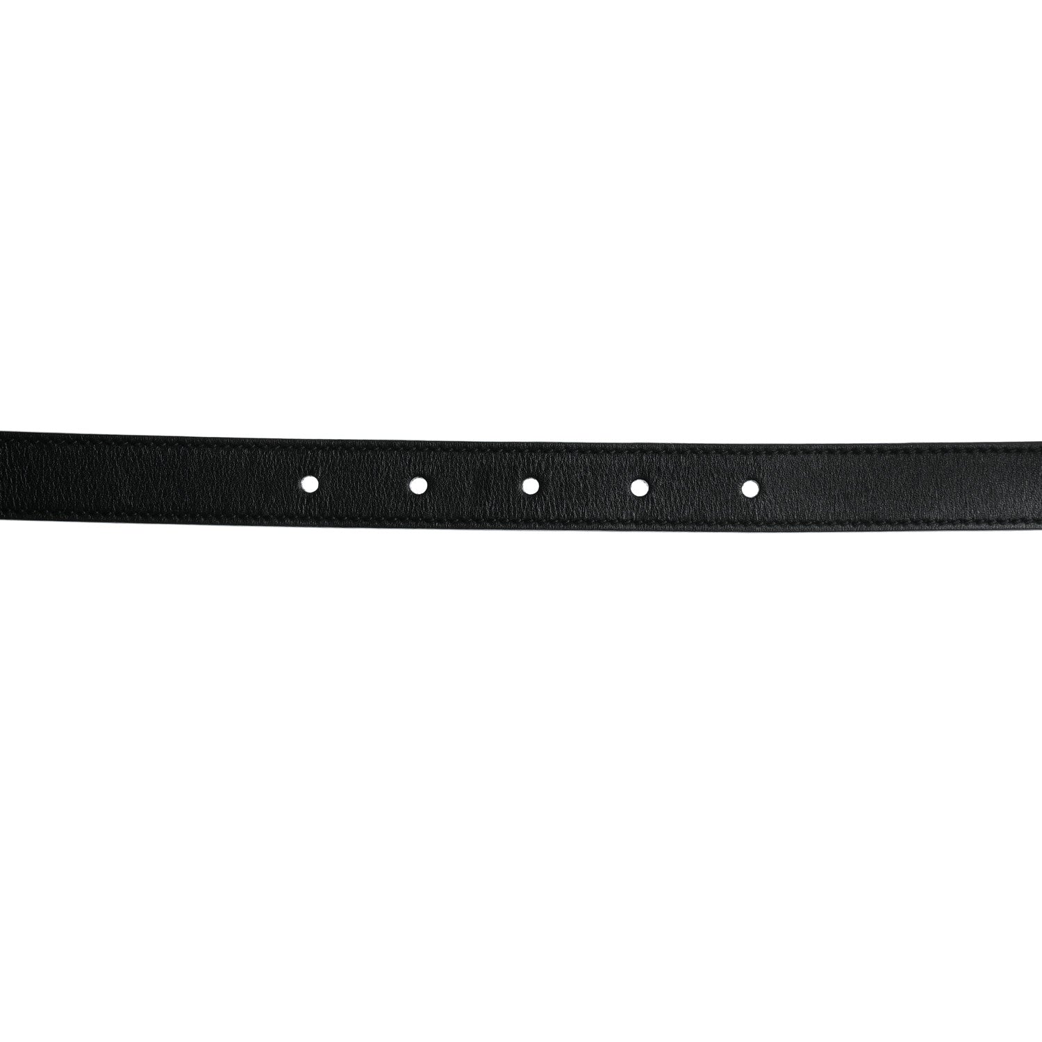 Gucci Calfskin Double G 20mm Belt 85 34 Black 4 of 5