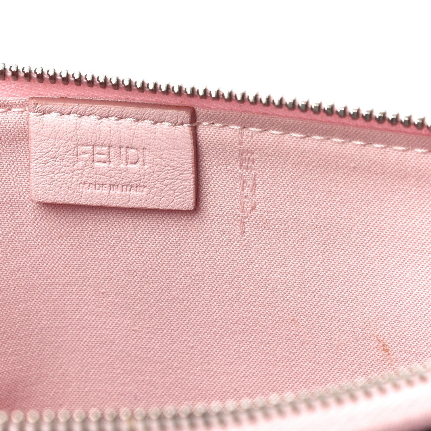 Fendi Vitello Liberty Fun Fair Studded Zip Around Pouch Peonia Multicolor 6 of 10