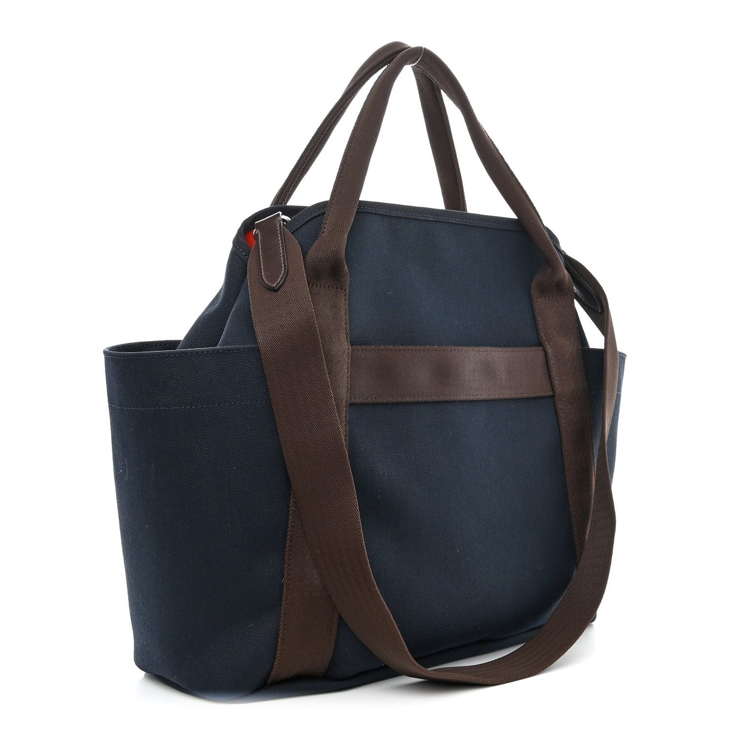 Canvas The Grooming Bag Bleu Navy Feu