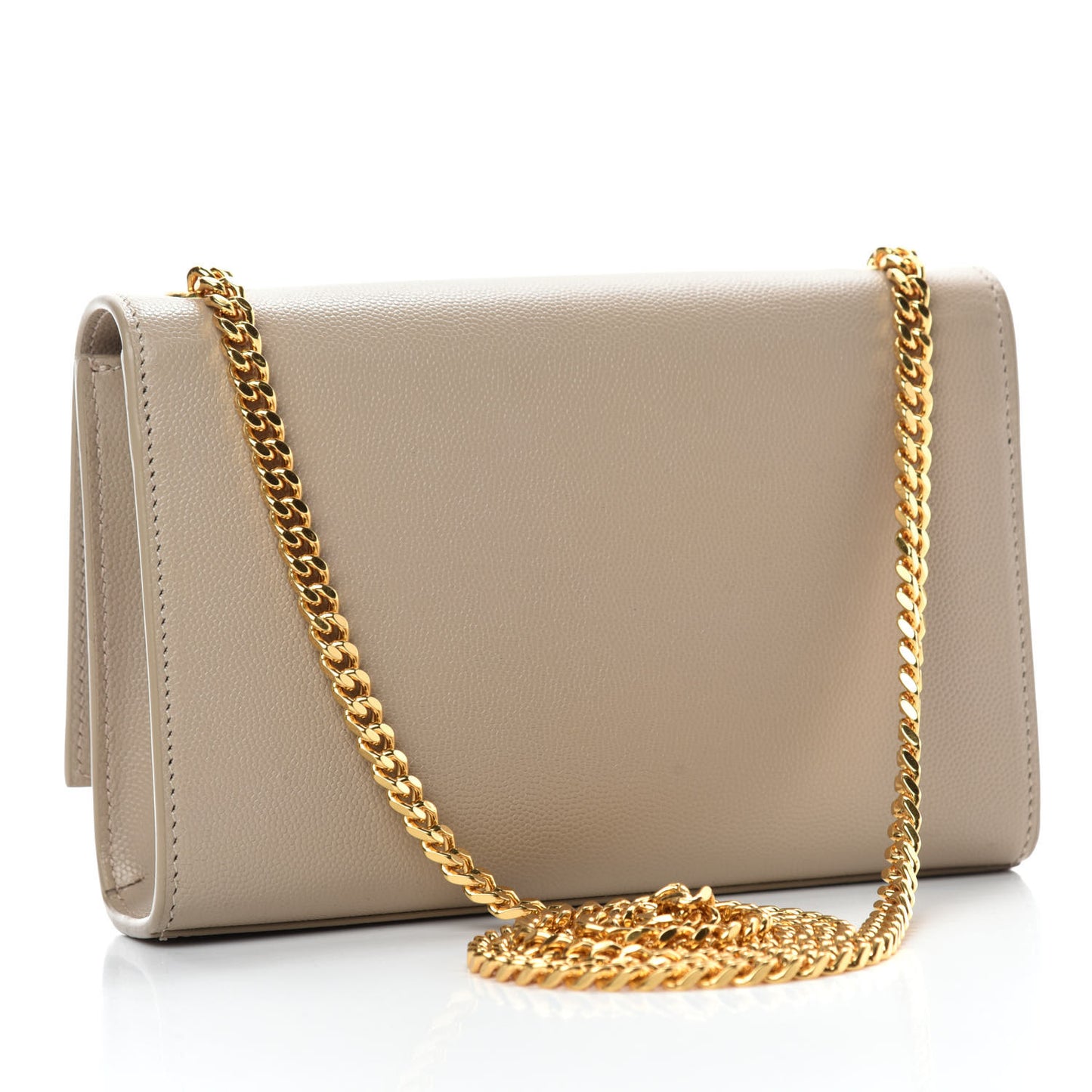 Grain De Poudre Small Monogram Kate Satchel Sea Salt