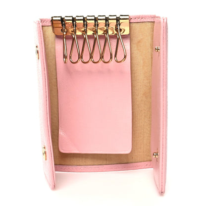 Chanel Caviar Timeless CC 6 Key Holder Case Pink 5 of 9