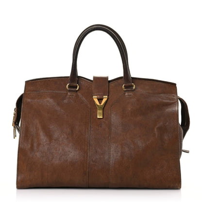 Saint Laurent Sheepskin Large Cabas ChYc Biscuit 1 of 27