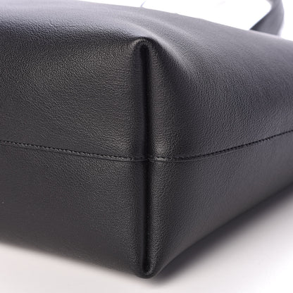 Saint Laurent Calfskin Large Shopping Tote Black 10 of 10