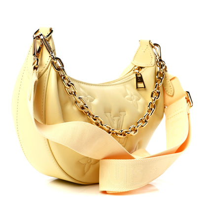 Louis Vuitton Calfskin Bubblegram Over The Moon Banana 3 of 10