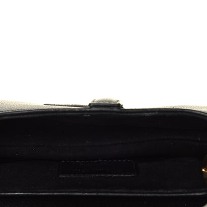 Christian Dior Grained Calfskin Mini Saddle Bag Black 8 of 15