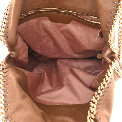 Stella McCartney Shaggy Deer Small Falabella Tote Camel 4 of 9