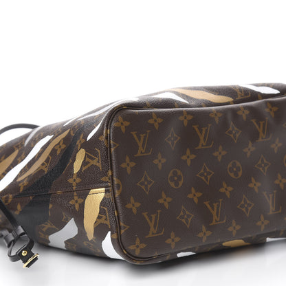 Louis Vuitton X LOL Monogram Neverfull MM Gold Silver 9 of 11
