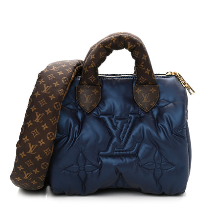 Louis Vuitton Econyl Mini Monogram Pillow Speedy Bandouliere 25 Navy 1 of 10