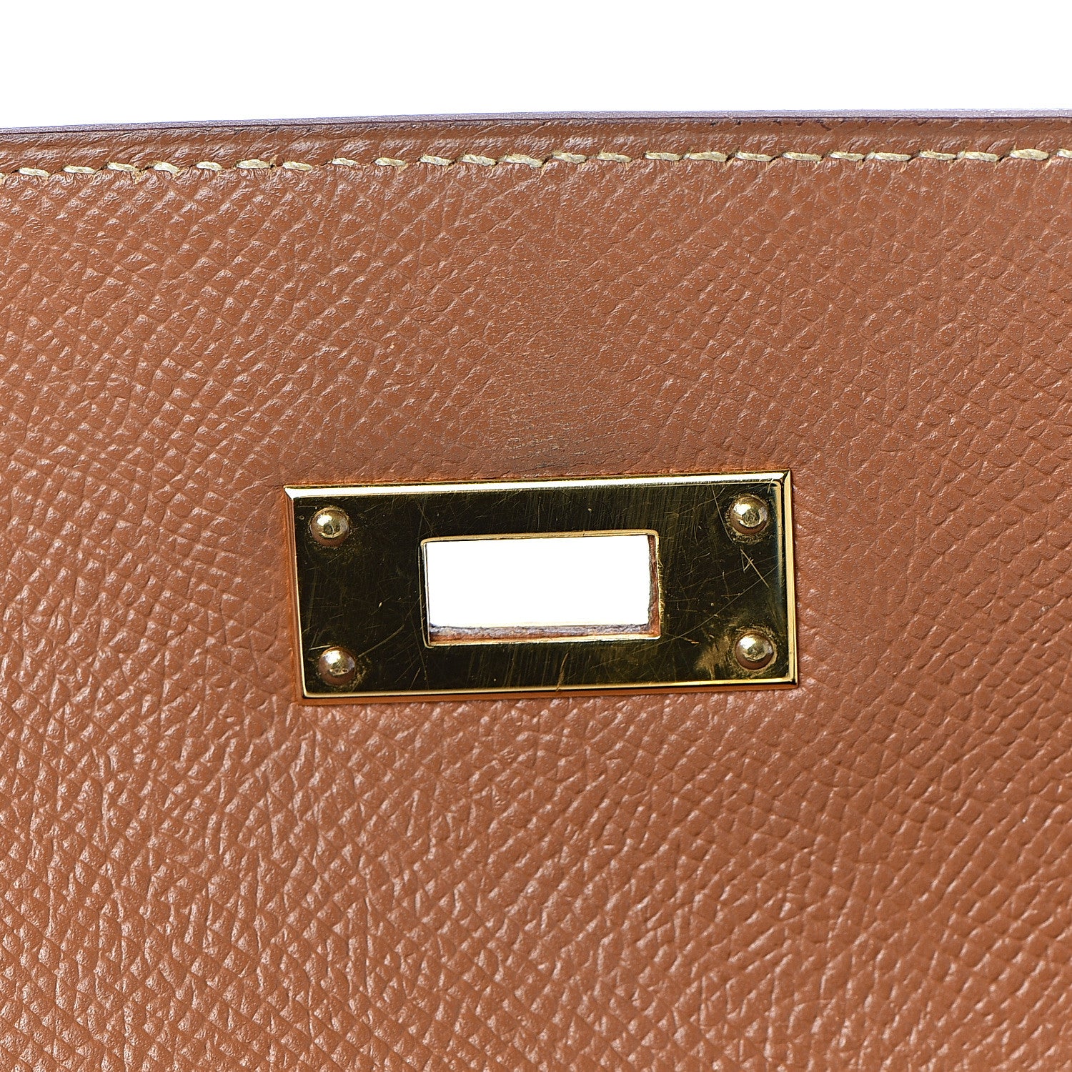 Hermes Courchevel Kelly Sellier 32 Gold 24 of 41