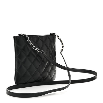 Chanel Lambskin Quilted Crossbody Bag Black 3 of 11