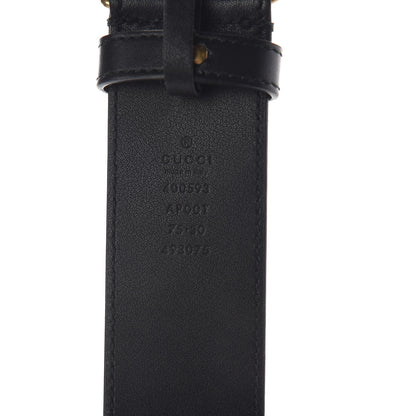 Gucci Calfskin Double G 40mm Belt 75 30 Black 6 of 6