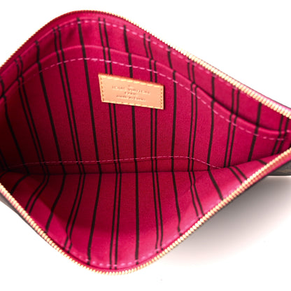 Louis Vuitton Monogram Neverfull MM GM Pochette Pivoine 5 of 10