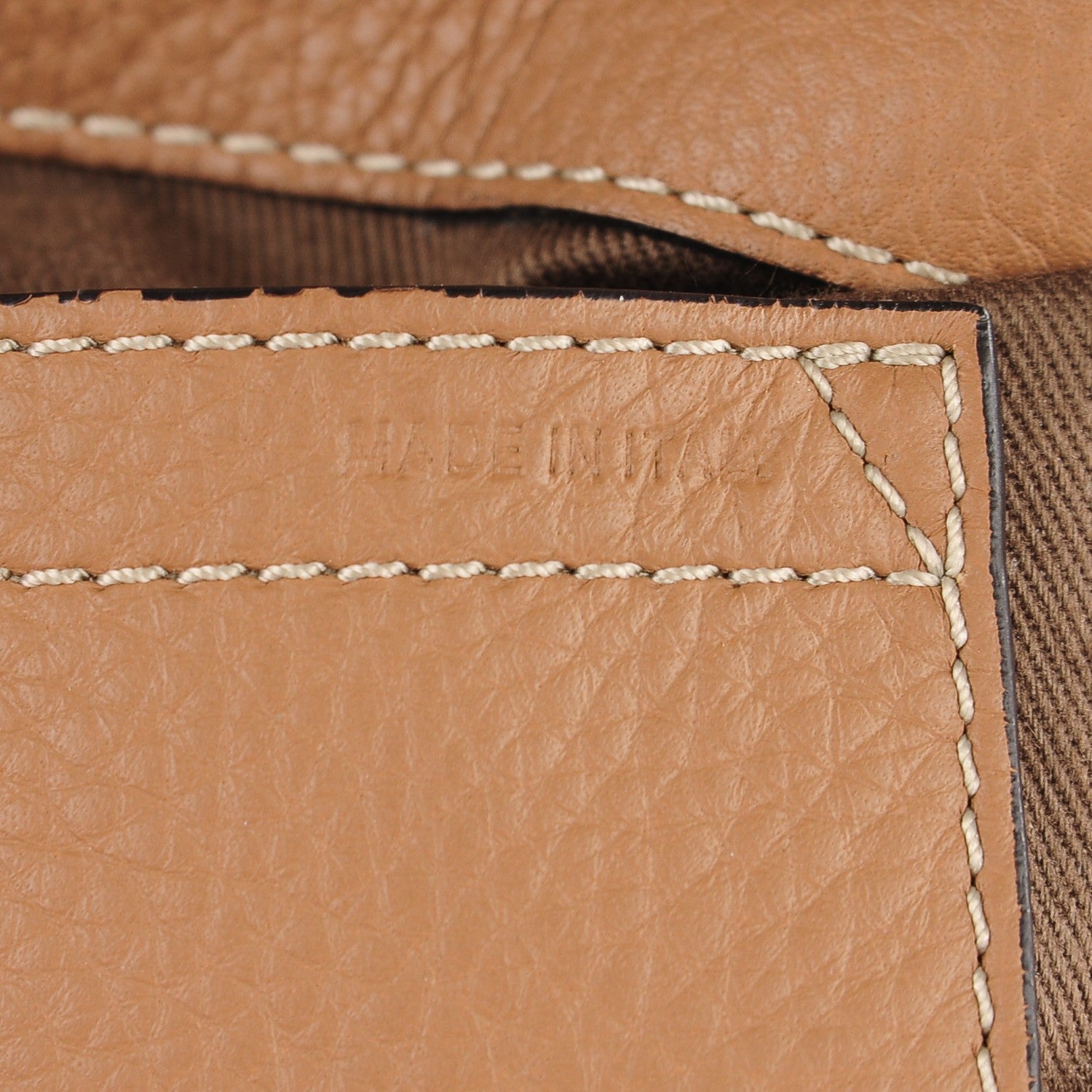 Chloe Calfskin Medium Marcie Round Crossbody Bag Nut 9 of 11