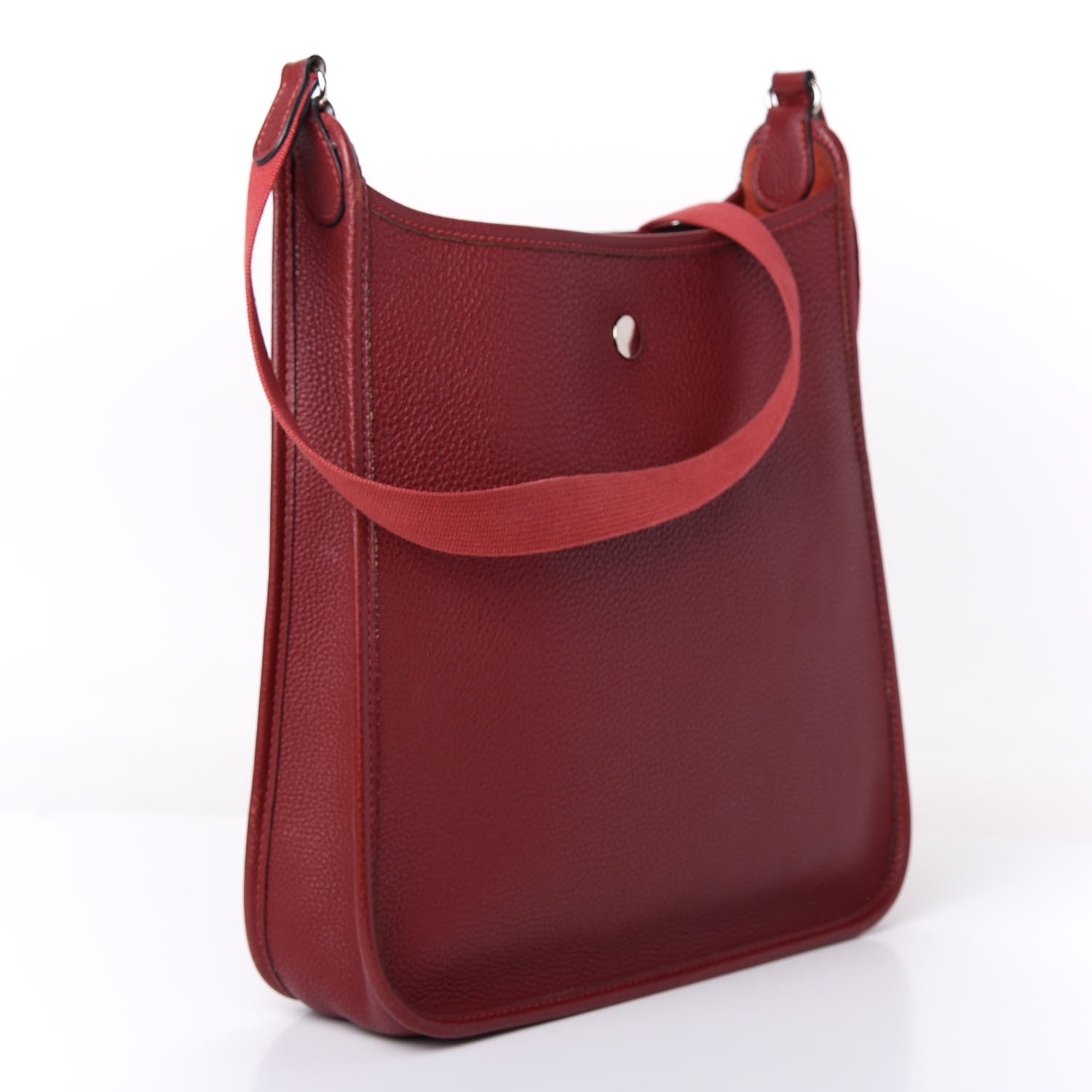 Hermes Togo Vespa PM Rouge H 3 of 8