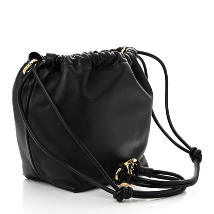 Valentino Garavani Nappa Vlogo Pouf Pouch Black 3 of 9
