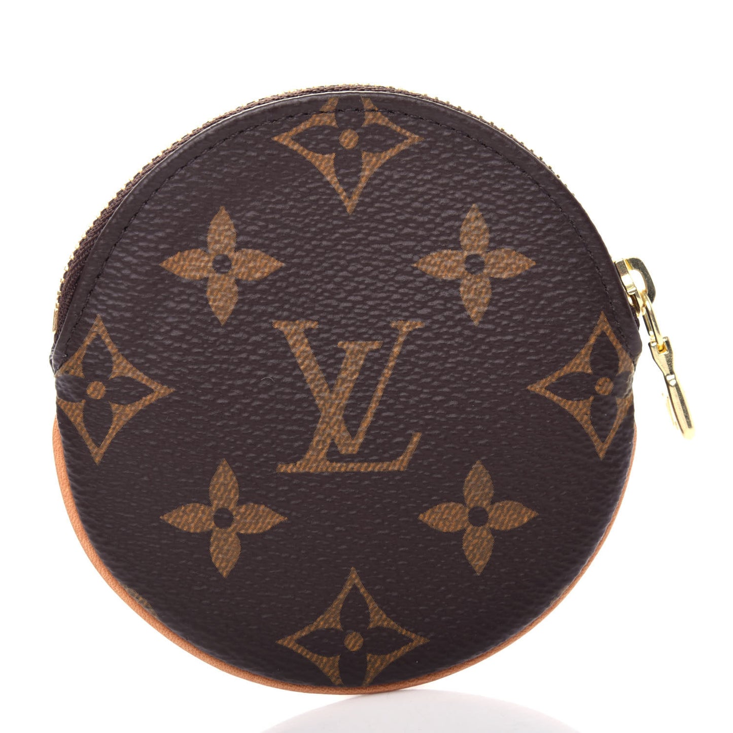 Monogram Round Coin Purse