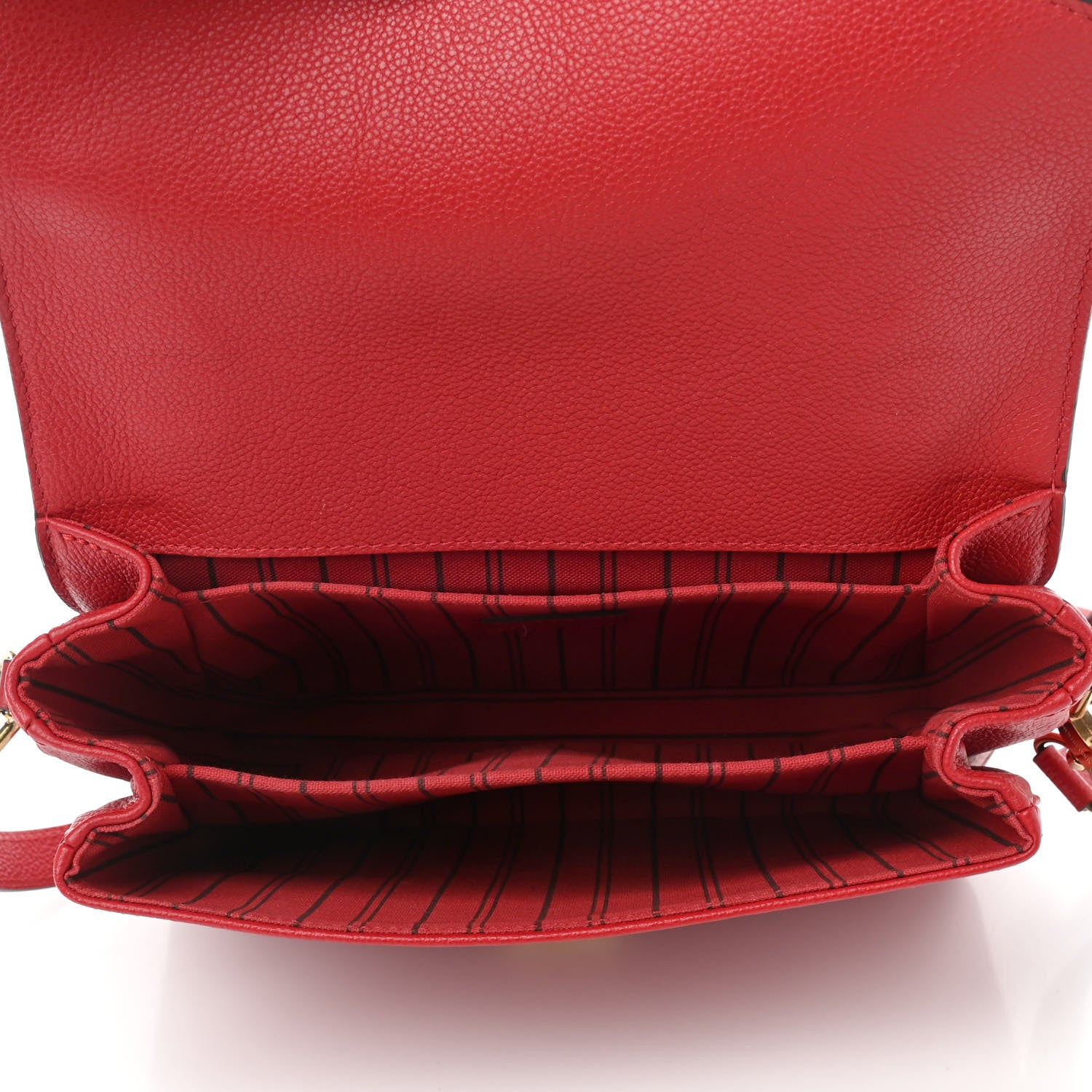 Louis Vuitton Empreinte Pochette Metis Cherry 4 of 4