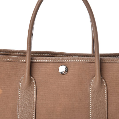 Hermes Toile Negonda Garden Party 30 TPM Etoupe 14 of 14